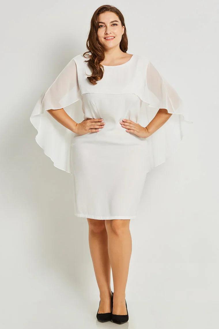 Mother Of The Bride Dresses Sheath Polyester Knee Length