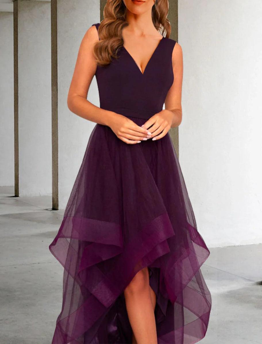 tea length semi formal dresses Tea-Length Strapless A-Line Semi-Formal Dress in Pink Dusty Rose / 4 The structured boned bodice ensures a flattering and supportive fit Tea Length Light Blue Semi