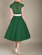 NumberSea - A - Line Cocktail Dresses Hot Dress Graduation Knee Length Sleeveless V Neck Wednesday Addams Family Tulle with Sash / Ribbon