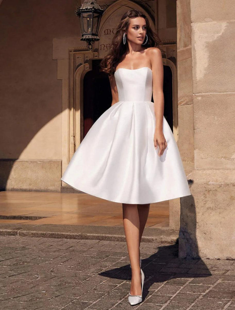 A-Line Cocktail Dresses Party Dress Homecoming Graduation Knee