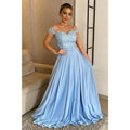 NumberSea - A - line Off Shoulder Lace Plus Size Mother of The Birde Dress
