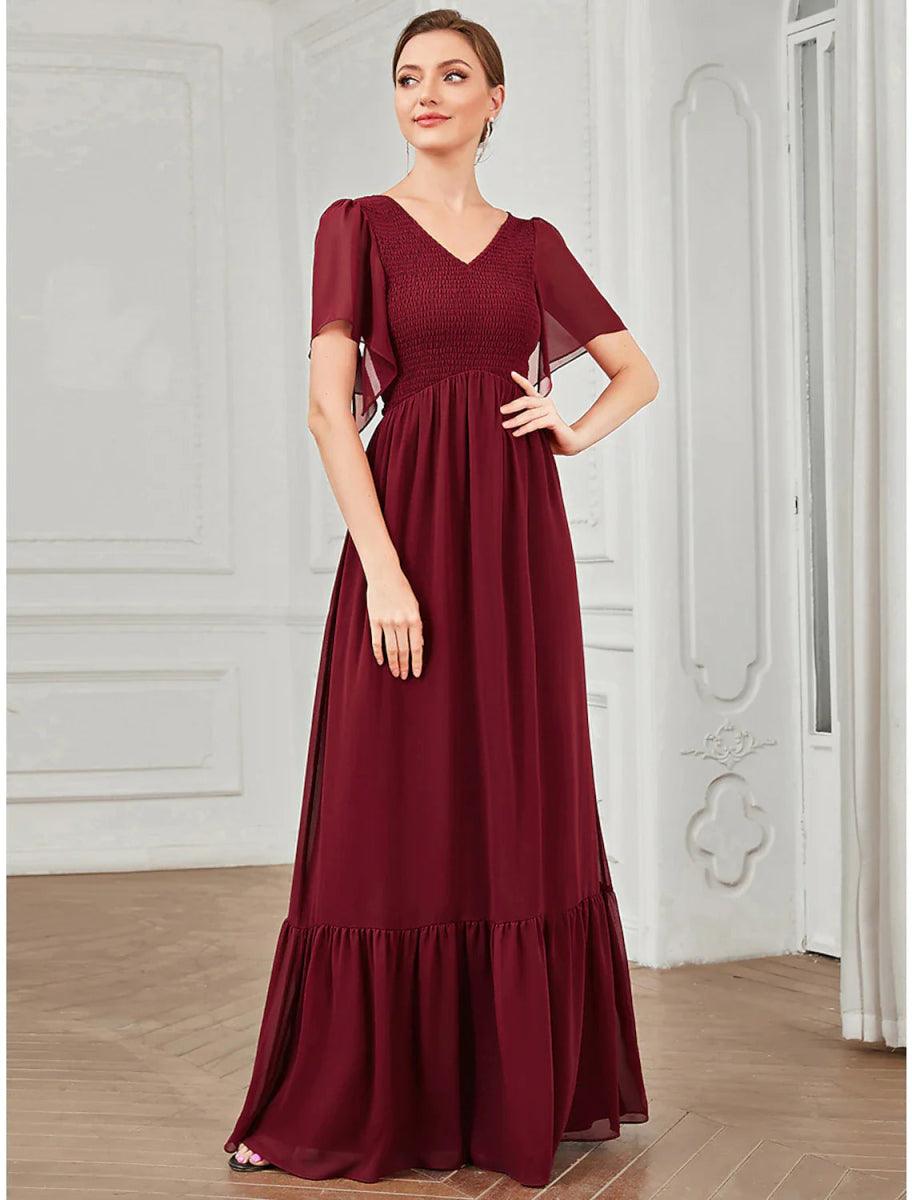 strapless open back dress Slit Glamorous Lace Black Long-Sleeve Prom Dress Evening Dress US16 / Black main image 0