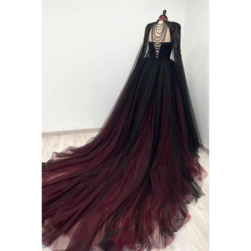 NumberSea - A Line Sweetheart Beads Long Formal Evening Gowns