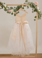 NumberSea - A - line Tulle Asymmetrical Ivory Dress (010220938)