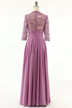 Mother Of the Bride Dress Chiffon Long with Lace