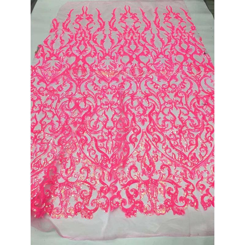Vestido de fiesta brillante con escote en V pronunciado, lentejuelas, apliques y plumas con abertura