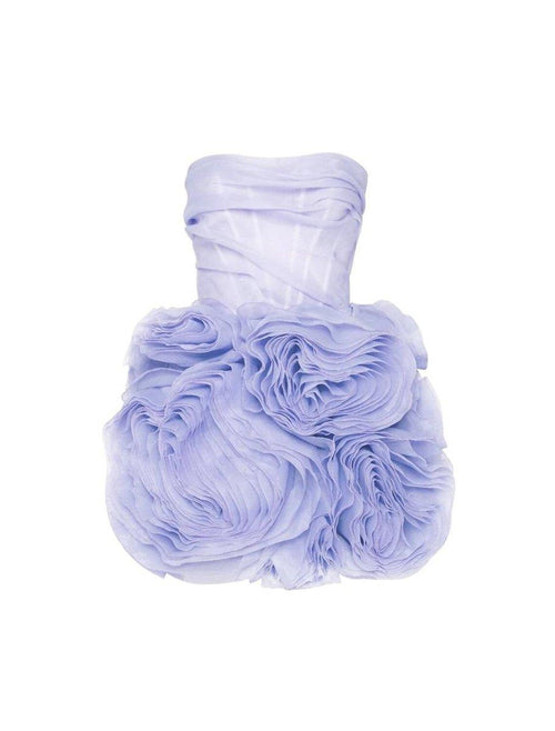 NumberSea - Ball Gown Homecoming Dresses Corsets Dress Party Wear Short / Mini Sleeveless Strapless Tulle with Ruched