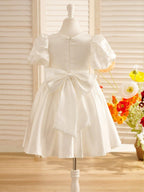 NumberSea - Ball - Gown/Princess Satin Knee - length Flower Girl Dress