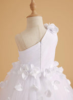 NumberSea - Ball - Gown/Princess Tulle Floor - length Flower Girl Dress