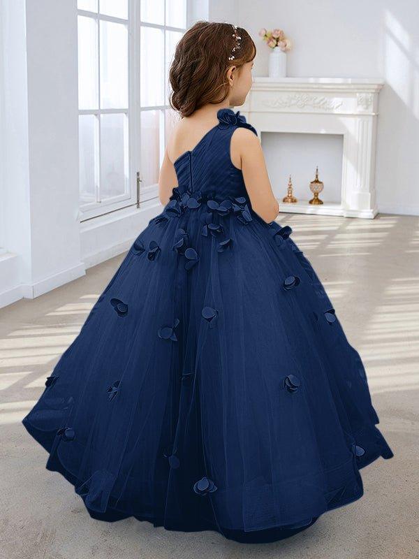 NumberSea - Ball - Gown/Princess Tulle Floor - length Flower Girl Dress