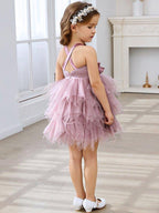 NumberSea - Ball - Gown/Princess Tulle Knee - length Baby Girl Dress