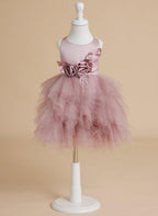 NumberSea - Ball - Gown/Princess Tulle Knee - length Baby Girl Dress