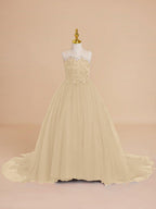 NumberSea - Ball - Gown/Princess Tulle Sweep Train Flower Girl Dress