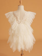 Kurzes/Minikleid aus Spitzentüll (2003227815) 