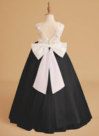 Dream Princess Sleeveless Lace and Tulle with Beading Flower Girl Dress