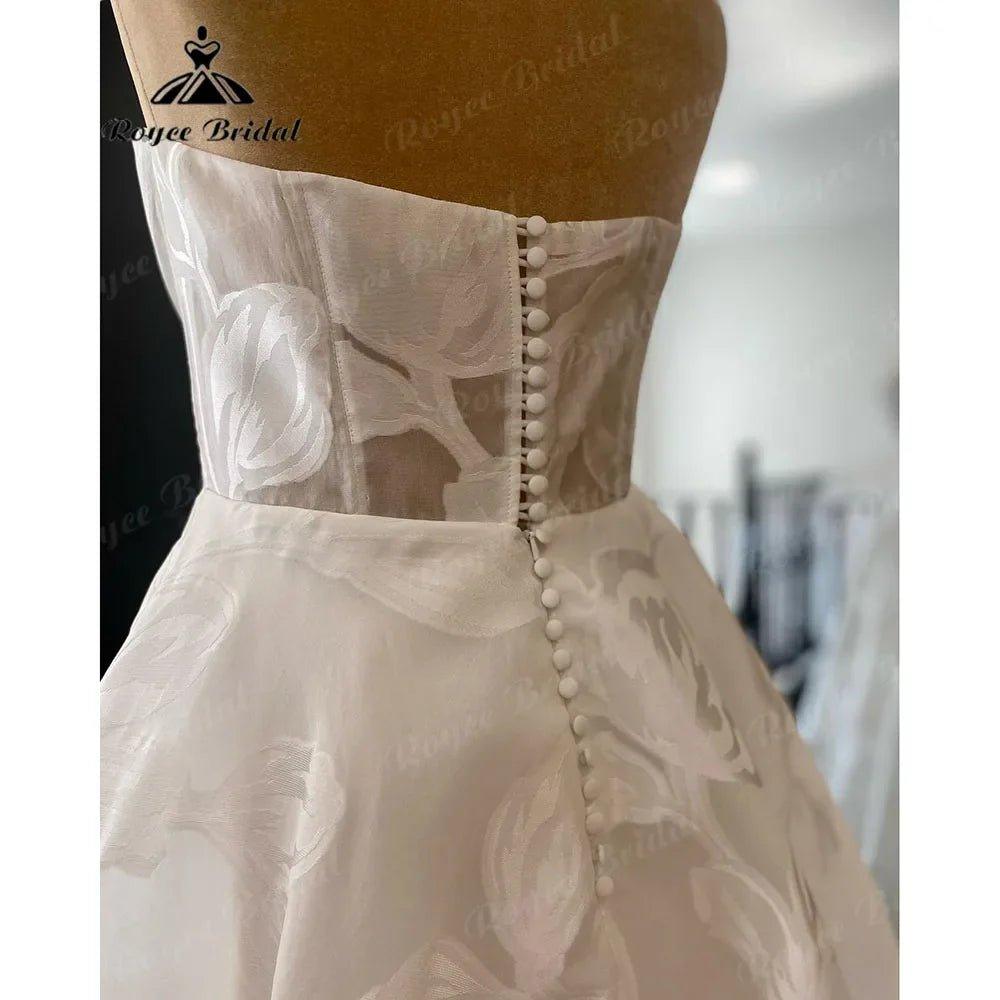 NumberSea - Brautkleid Vintage Lace Floral Off Shoulder A Line Boho Wedding Gown for Women 2024 Bridal Gown Custom Made vestido de novia