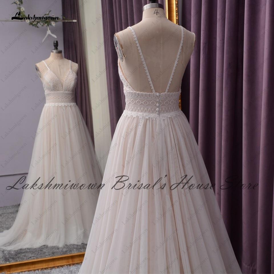 Vestido de novia NumberSea con corpiño de encaje elegante