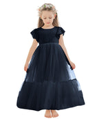 Knöchellanges weißes Kleid aus Spitzentüll (2003227579) 