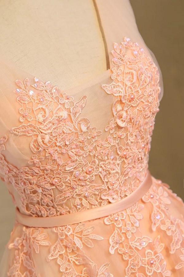 Charming Tulle Cute Homecoming Dress Short Prom Dress