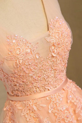 Charming Tulle Cute Homecoming Dress Short Prom Dress