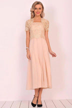NumberSea - Chiffon&Lace With Jacket Mother of the Bride Dresses