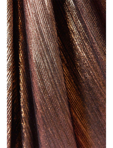 Meerjungfrau/Trompete Abendkleid Sexy Kleid Cocktail Party Hochzeit Empfang Bodenlang Ärmellos Trägerlos Polyester mit gerüschtem Schlitz