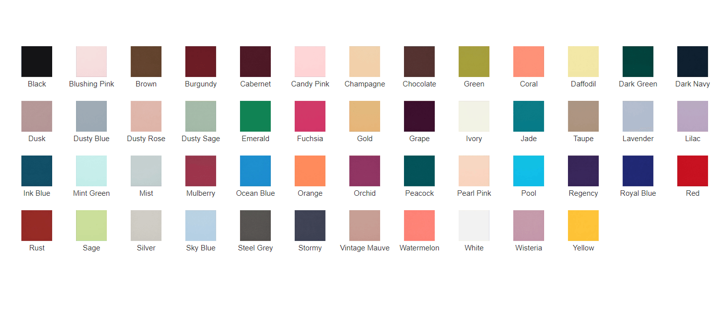Elegante Brautjungfernkleider Lange Chiffon-Brautjungfernkleider