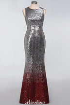 Glamorous Sleeveless Sexy Mermaid Sequins Bridesmaid Dresses