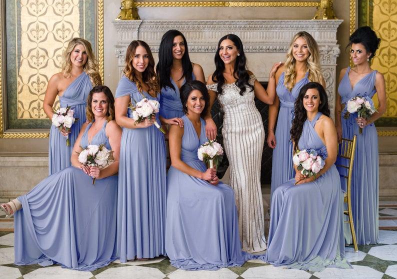 Long Bridesmaid Dresses