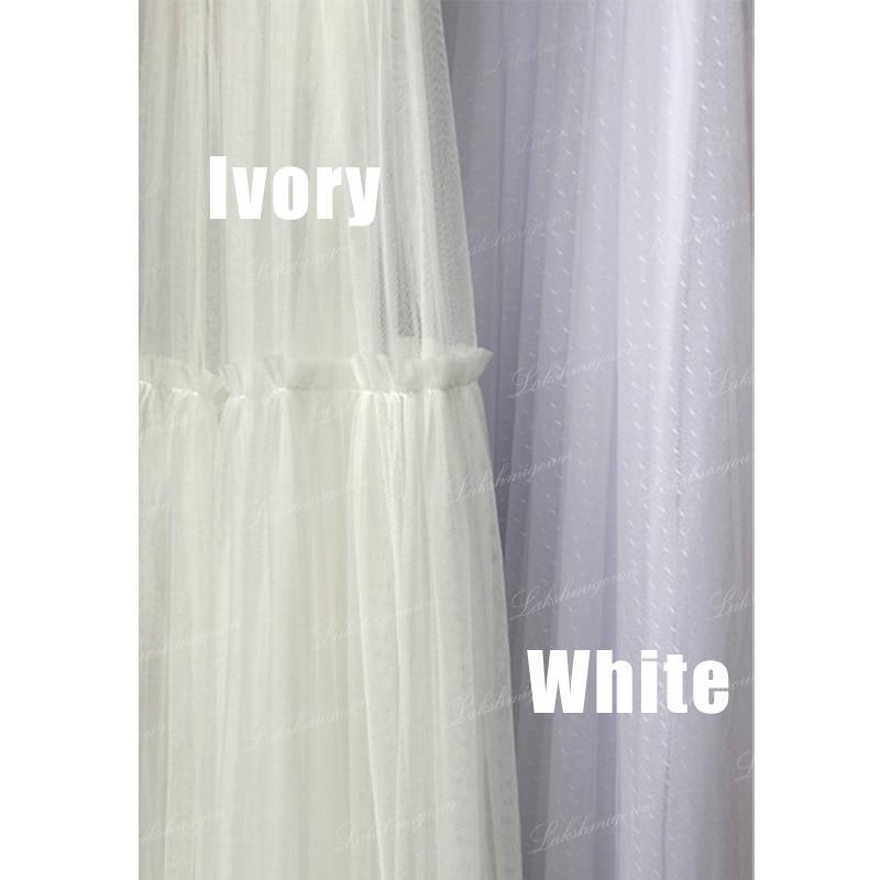 NumberSea - NumberSea Boho Wedding Dresses 2024 V Neck Beach Lace Bridal Wedding Gowns Elegant Tulle A Line Bridal Dress