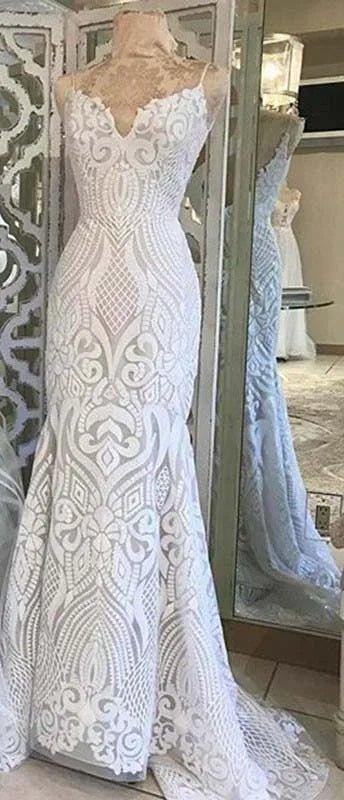 NumberSea - NumberSea lakshmigown V Neck Princess Tulle Wedding Dresses Thin Straps Puffy Bridal Dress Robes de Mariag A - line Wedding Dresses