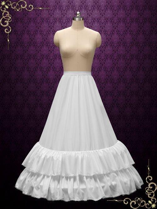 NumberSea - NumberSea NumberSea A - line Wedding Dress Petticoat PT1004