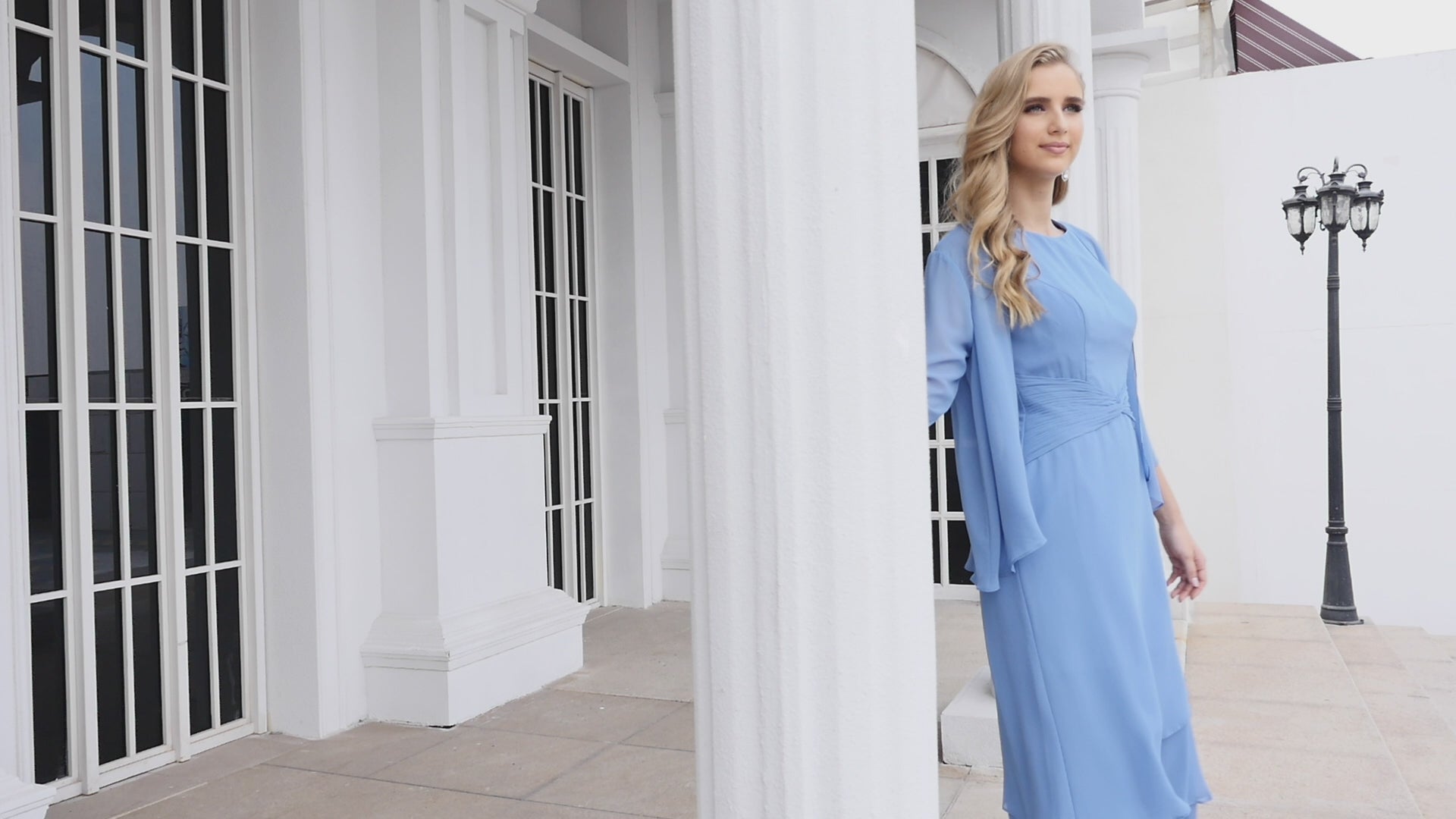 Numbersea Two-Piece A-line Mother of The Bride Dress Formal Party Gown Dress 28072