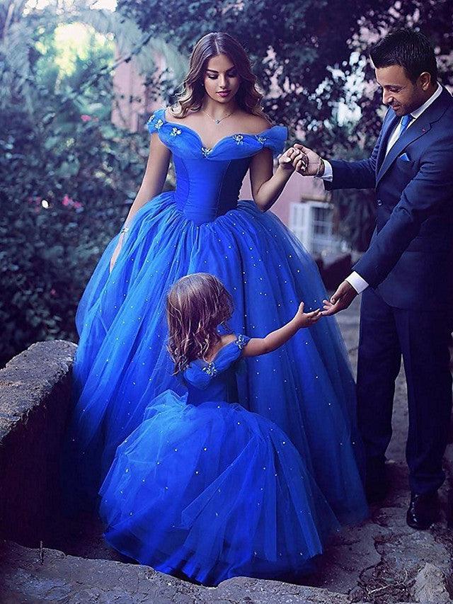 Vestidos de niña de las flores de satén, sin mangas, de tul y princesa, sin tirantes, para boda, primera comunión y desfile