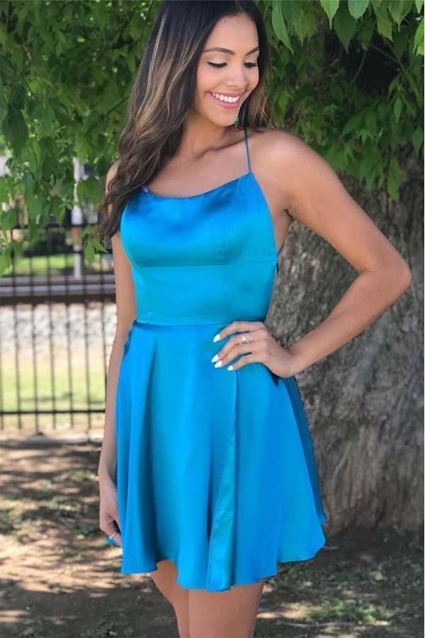 Vestido de fiesta corto con tirantes de princesa, vestido de fiesta burdeos