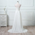 NumberSea Robe De Mariee Long Suknia ślubna Vestidos Vestido De Novia De satén Robe De Soiree Longue Formal Simple Vestido De Novia Bride To Be