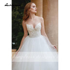 Vestidos de novia bohemios sexys NumberSea 2022, elegantes, de encaje, para playa, bohemios, sencillos, con tirantes finos, con cuentas únicas, para boda