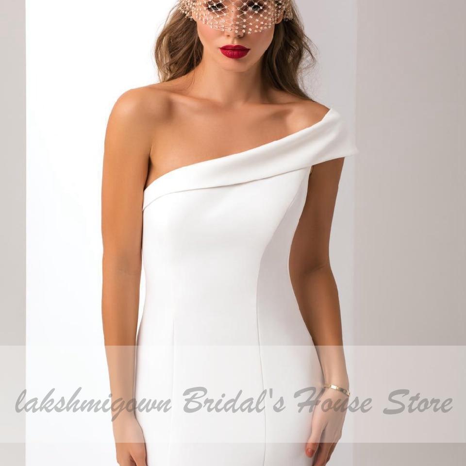 Vestido de novia elegante de sirena con falda desmontable de satén NumberSea