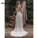 Vestidos de novia de corte A con escote corazón y espalda descubierta de NumberSea
