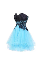 Vestidos cortos de dama de honor con escote corazón para fiesta de graduación y regreso a casa