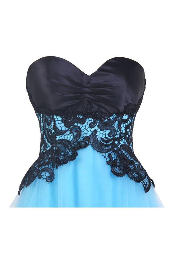 Vestidos cortos de dama de honor con escote corazón para fiesta de graduación y regreso a casa