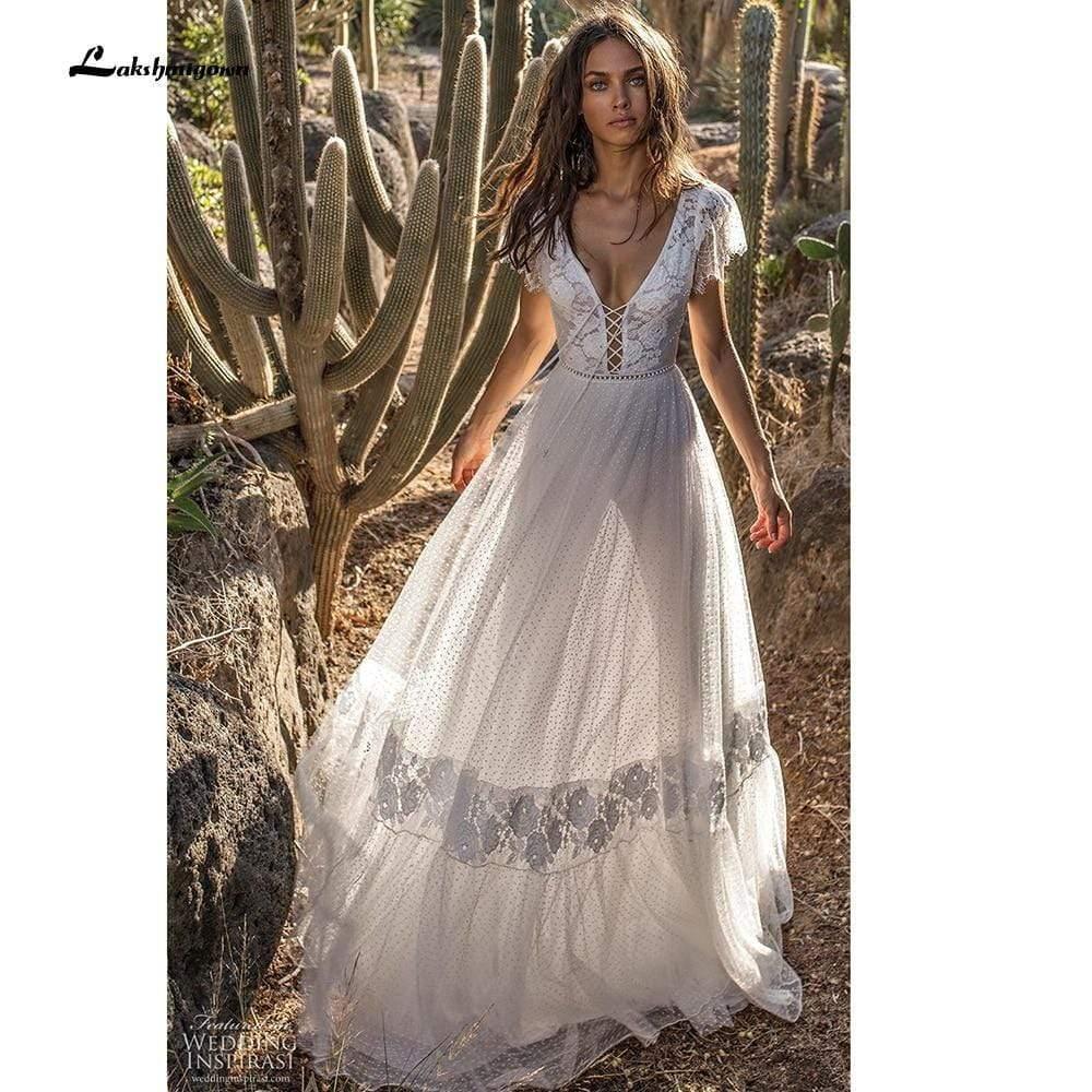 Vestidos de novia NumberSea con escote corazón, encaje, cuentas y hombros descubiertos