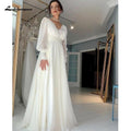NumberSea - Vestidos de novia de playa de dos piezas, verano, sencillos, manga corta