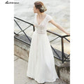 NumberSea Hochzeitskleid im neuen Stil, rückenfrei, sexy Brautkleid