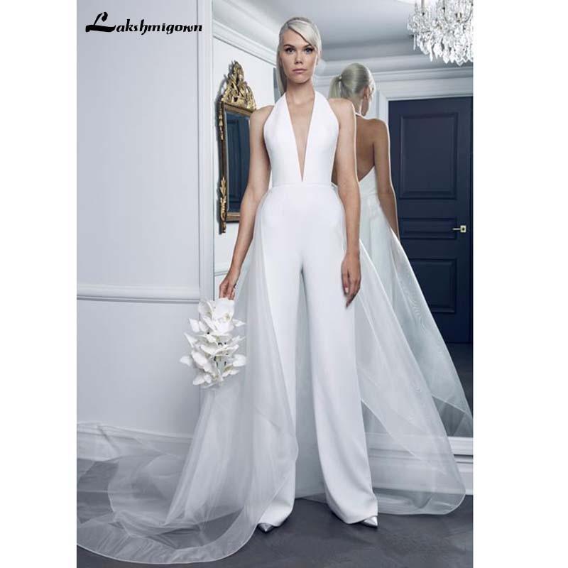 Vestidos de novia NumberSea con encaje y manga larga