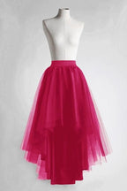 Women Midi Skirt Women Wedding Bridesmaid Skirt
