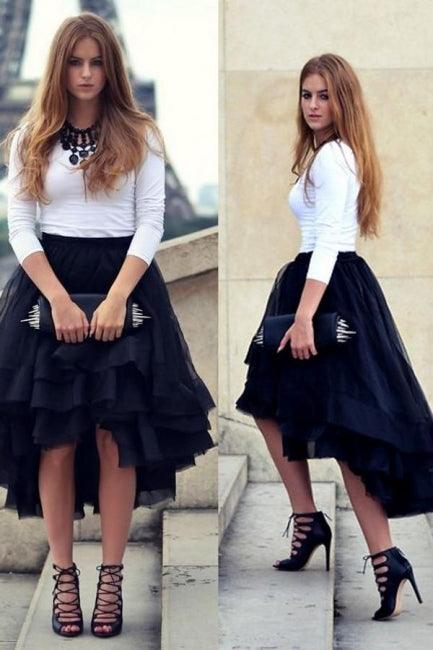 Women Midi Skirt Women Wedding Bridesmaid Skirt