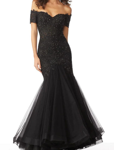 Meerjungfrau/Trompete Mutter der Braut Kleid Elegante Durchsichtige Herzausschnitt Bodenlangen Spitze Tüll Flügelärmeln Nein mit Spitze Perlen Applikationen