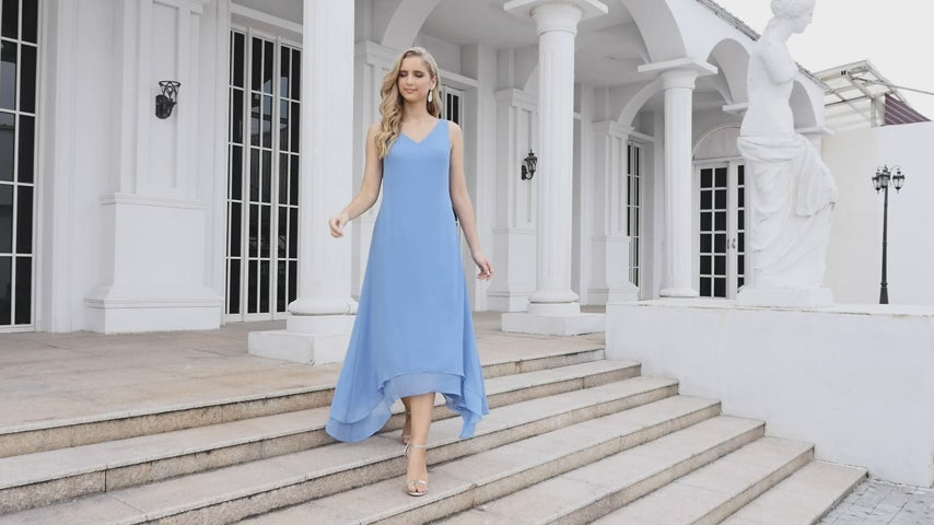 Numbersea Chiffon Plus Size Mother of Bride Dresses with Jacket Formal Dresses for Wedding SEA28073