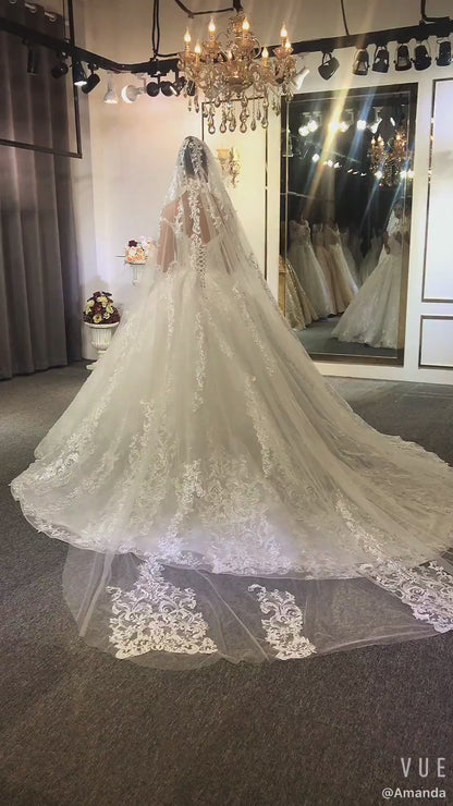 NB3760 robe mariage femme 2020 full lace wedding dress wedding gowns for bride